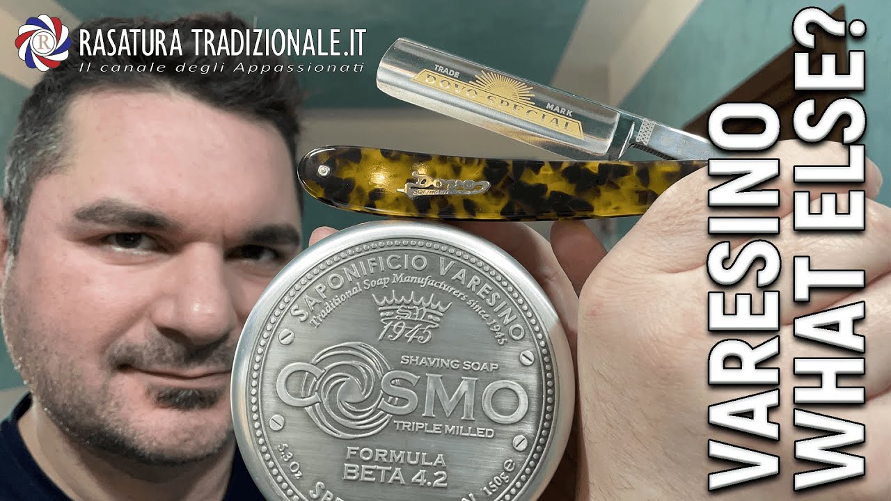 Dovo Special Edition - Saponificio Varesino Cosmo - Omega Evo - Rasatura tradizionale