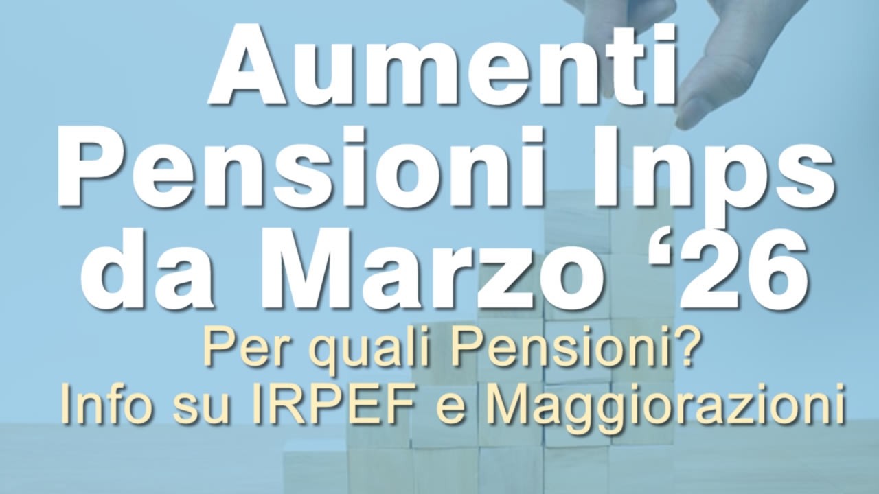 🔥 Cedolino INPS Marzo 2026: Ecco Chi Prender&agrave; di Pi&ugrave;? 🔥 In quali casi non ci saranno Novit&agrave;?