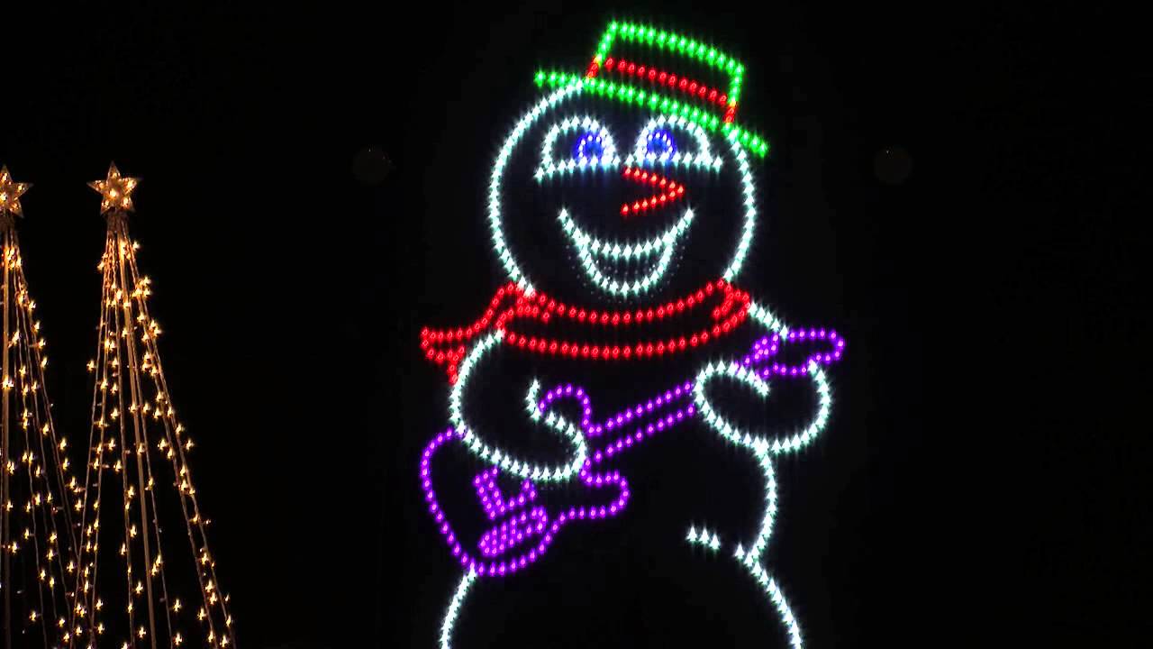 Grandma Got Run Over by a Reindeer, Singing Snowman with Light-O-Rama