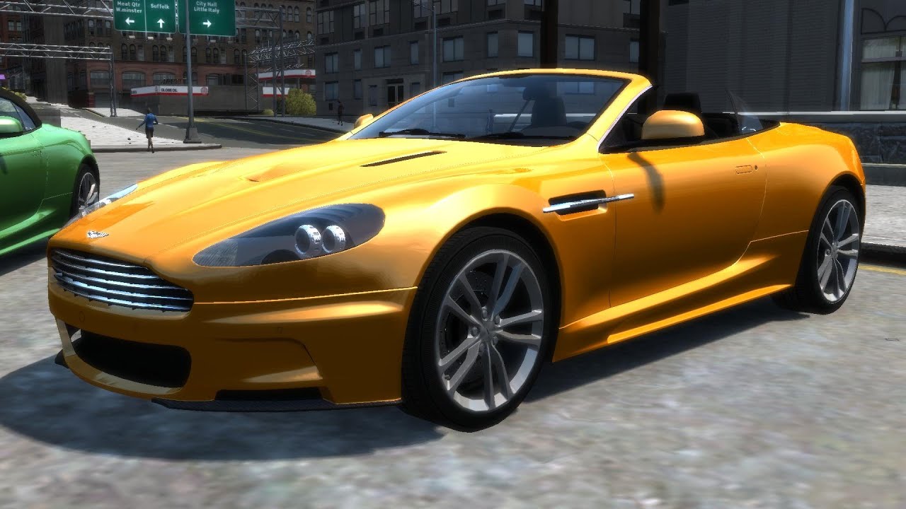 Краш-тесты Aston Martin DBS Volante в GTA IV