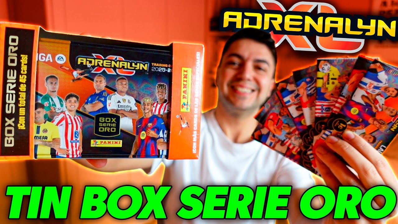 BOX SERIE ORO ADRENALYN XL 2025/26 + 25 SOBRES