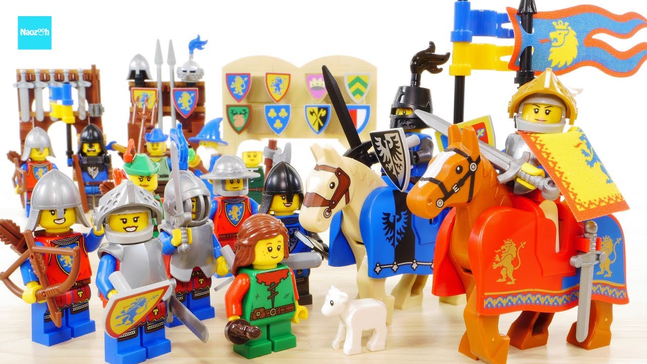 レゴ アイコン 10305  ライオン騎士の城 ミニフィギュア 全22体 ／ 22 minifigures LEGO Icons Lion Knights' Castle