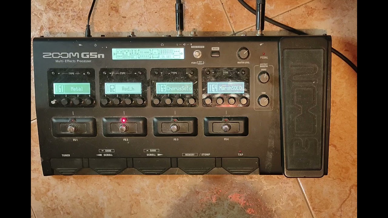 Zoom G5n BEST SOUNDS! In 3 minutes.    Now with patches!