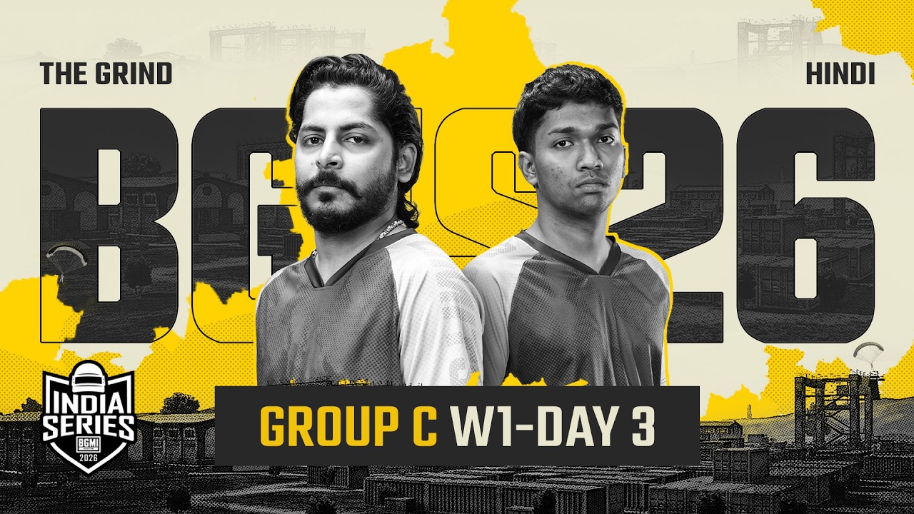 [Hindi] BGIS 2026 THE GRIND | Week 1 | Day 3