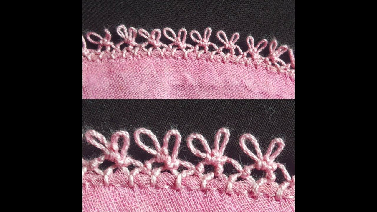 290-Oya ( Turkish/Irish) needle lace for beginners (Hindi/Urdu)