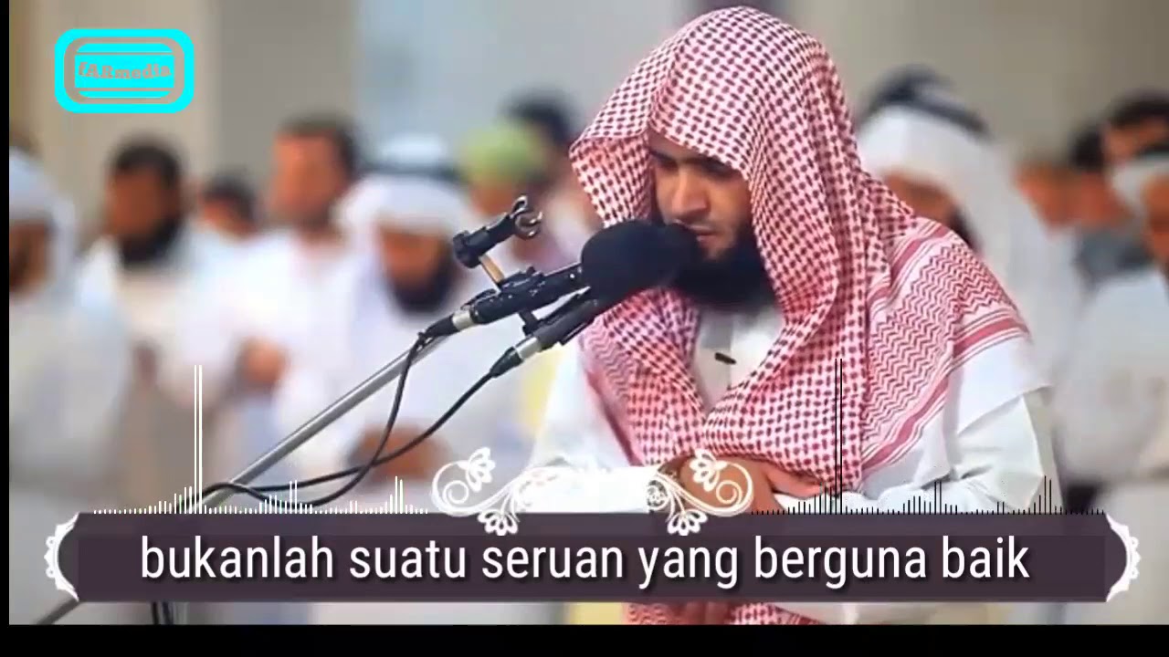 Salman al-utaybi, surah ghafir / surah mu'min ayat 43-50 dengan terjemahan bahasa indonesia○Salman