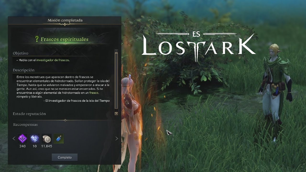Frascos espirituales - Encargos de Una [Guía] LOST ARK (Misión Diaria) Trucos y Consejos