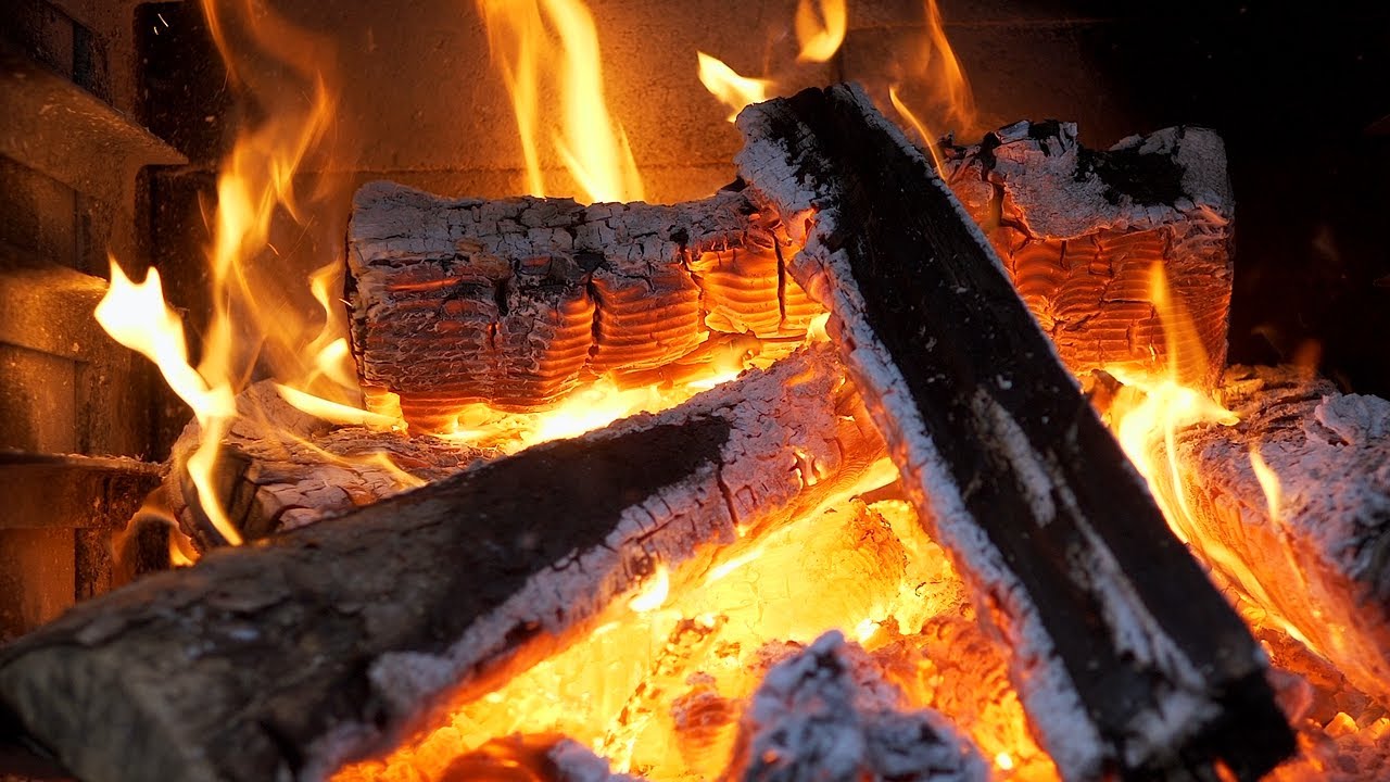 Cozy Fireplace Ambience 🔥 Real Crackling Fire Sounds for Sleep, Relaxation & Focus (No Music)