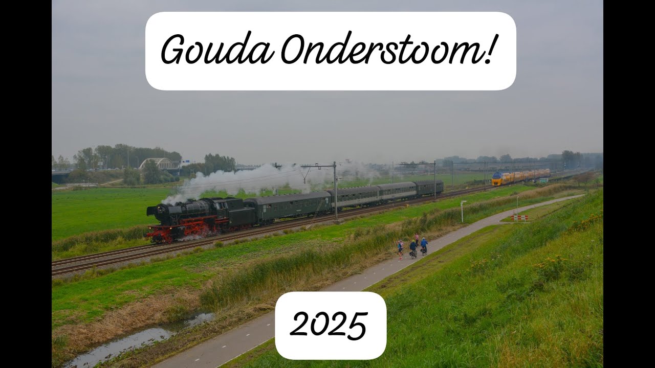 Treinen in Omgeving Gouda, tijdens Gouda onderstoom!