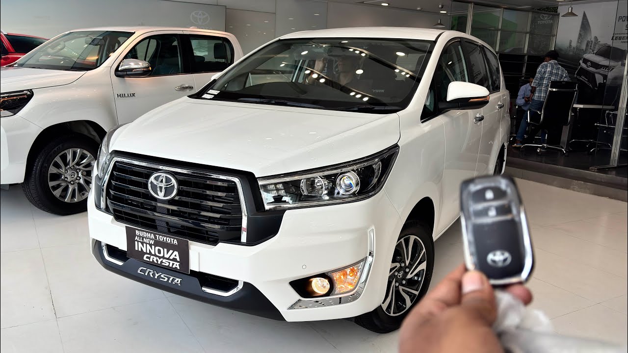 New Toyota Innova Crysta VX 8str Model On Road Price 2025 Innova Crysta Top Model Review’s Details