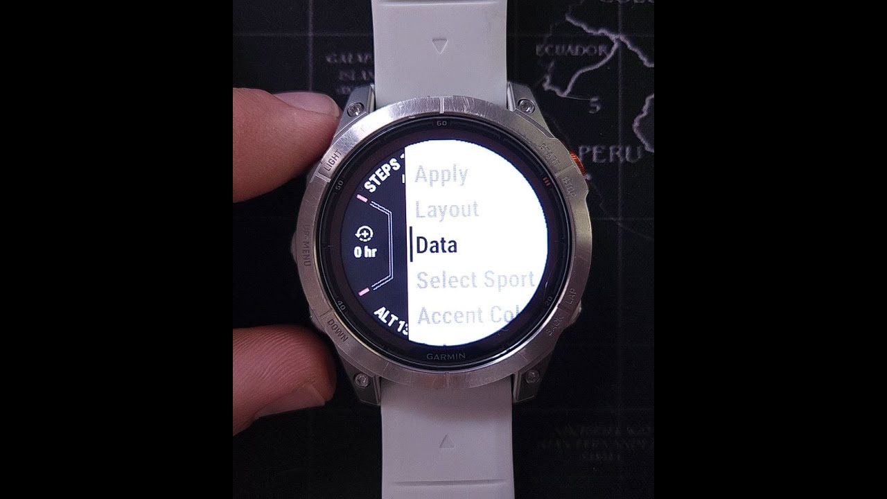 Garmin Fenix 7 Pro Tutorial - 2. Edit pre-loaded watch faces