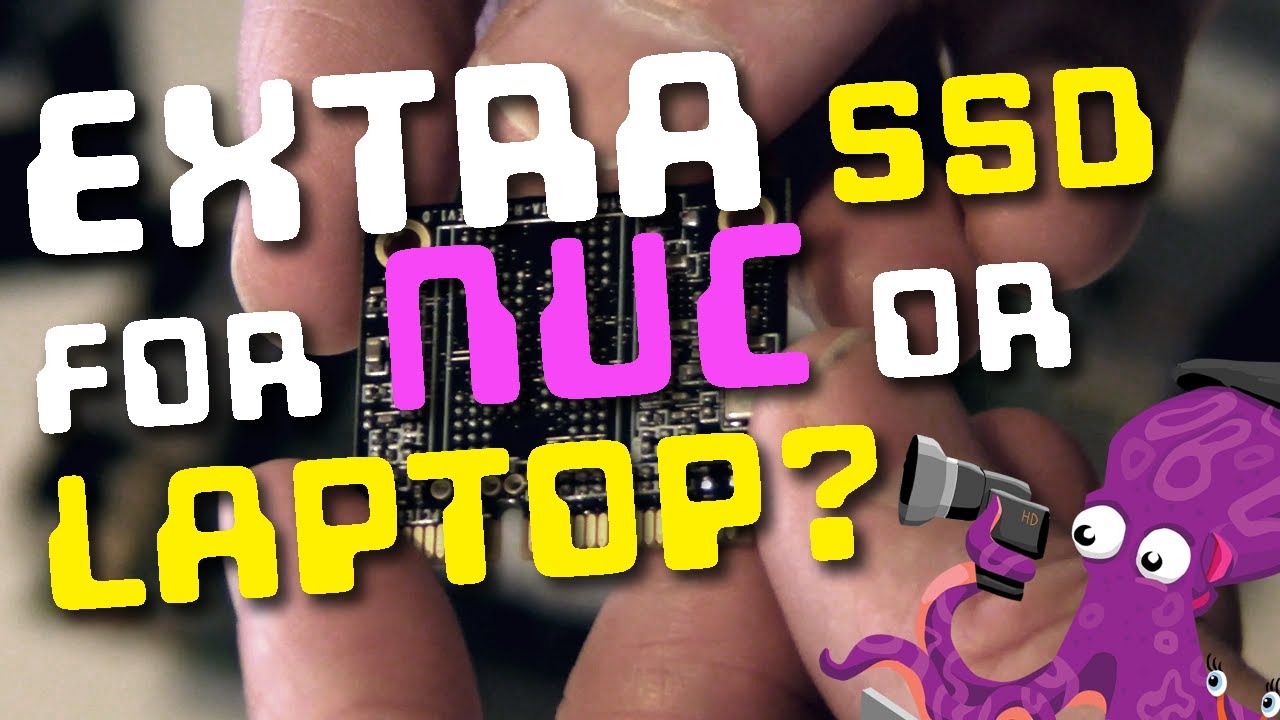 💻 How to install a halfsize mSATA SSD in a PCIe slot in a NUC or laptop computer