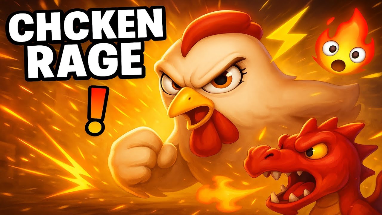 Chicken Rage: Merge Puzzle Adventure &ndash; Rescue the Chicks & Defeat Villains! 🐔🔥
