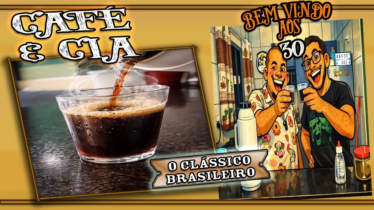 Cafézinho Brasileiro ☕ | Raiz, Forte e no Filtro de Papel