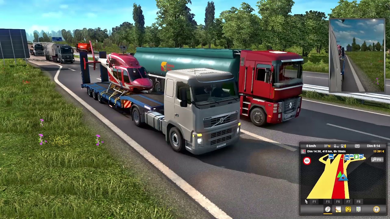 ETS2: Livraison Hélicoptère / ETS2: Helicopter Delivery