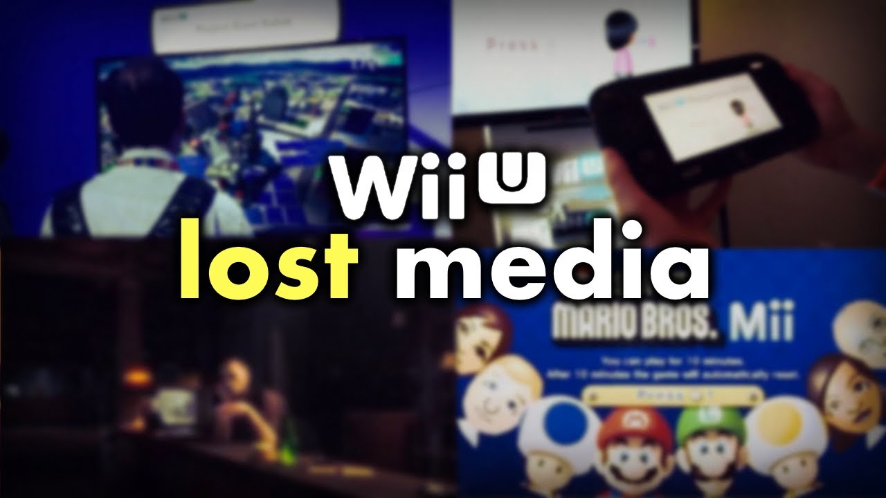 The Wii U’s Forgotten Lost Media