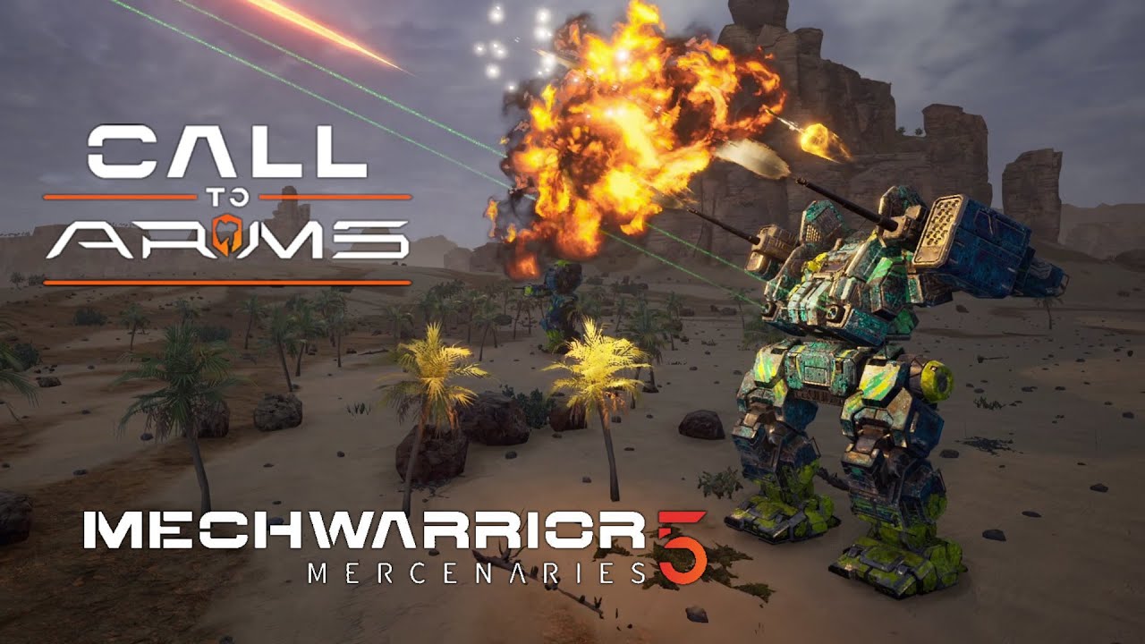 #10 JM6-A, Jaegermech mit Raketen; Fail? | Mechwarrior 5 Mercenaries | Call to Arms | Koop [deutsch]