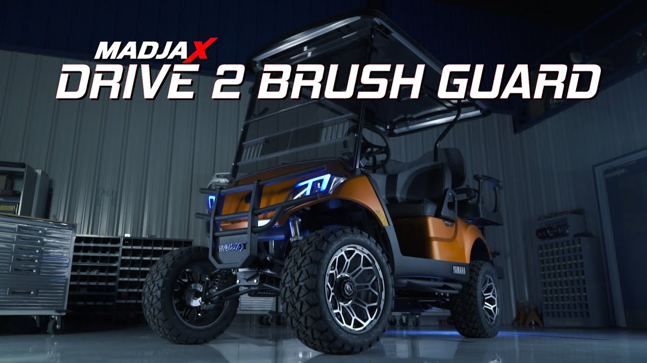 Brush Guard for Yamaha&reg; Drive 2 | How to Install Video | Madjax&reg; Golf Cart Accessories
