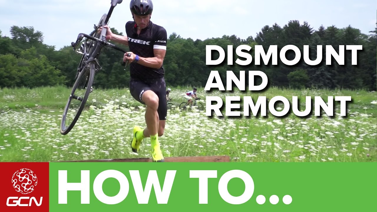 How To Dismount And Remount With Sven Nys | Cyclocross Skills