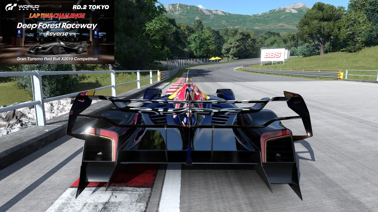 GT7 | Lap Time Challenge | Deep Forest Raceway Reverse | Gran Turismo Red Bull X2019 Competition