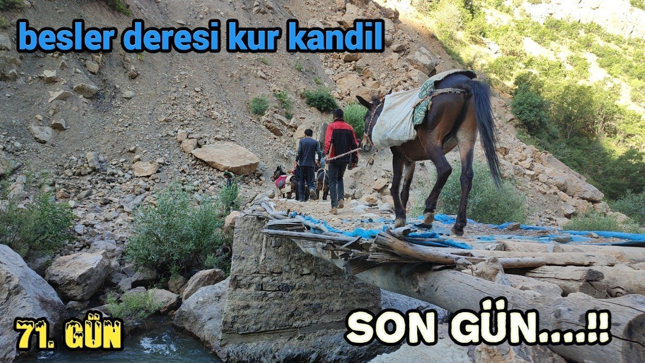 İŞTE EN BABA DAĞLAR - KUR KANDİL DAĞI - (SON GÜN GÖÇ YOLCULUĞU 71)