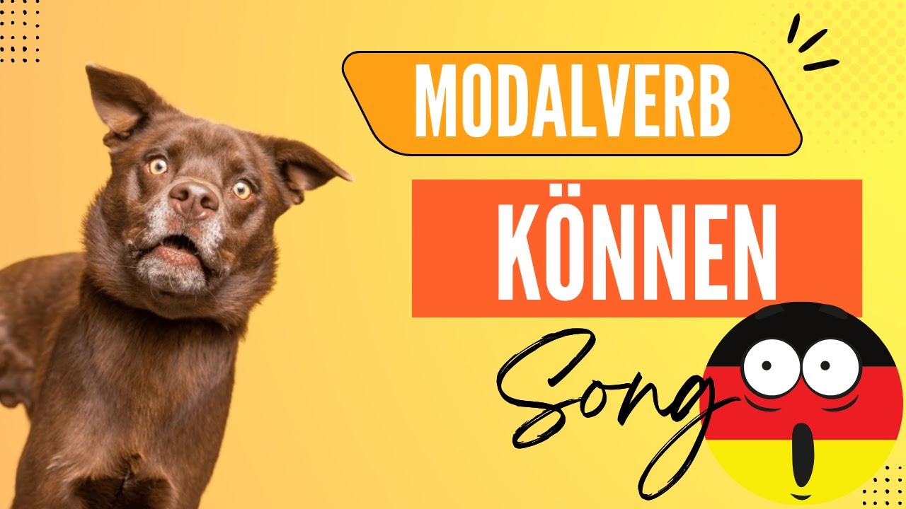 Das Modalverb KÖNNEN SONG | German modal verb CAN conjugation song with lyrics