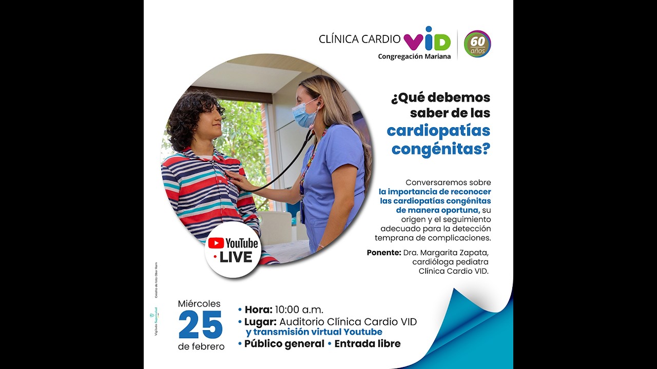 ¿Qué debemos saber de las cardiopatías congénitas? | Clínica Cardio VID