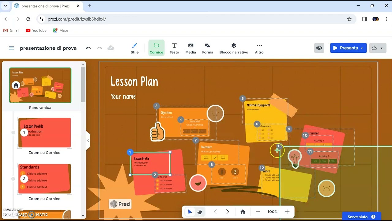 Pillole Prezi aggiornata 2024