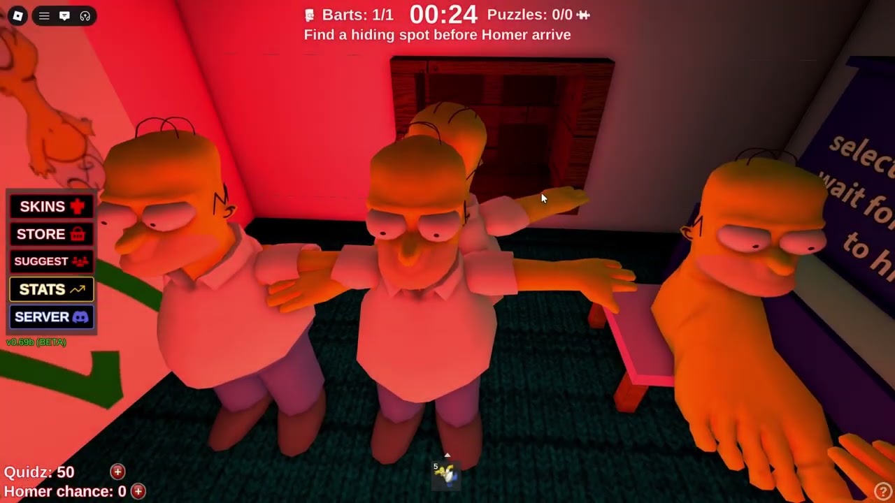 runing from homer