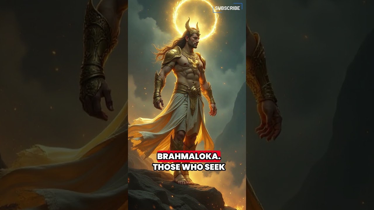 Brahmaloka: Gateway to Eternal Bliss! #shorts #HinduMythology