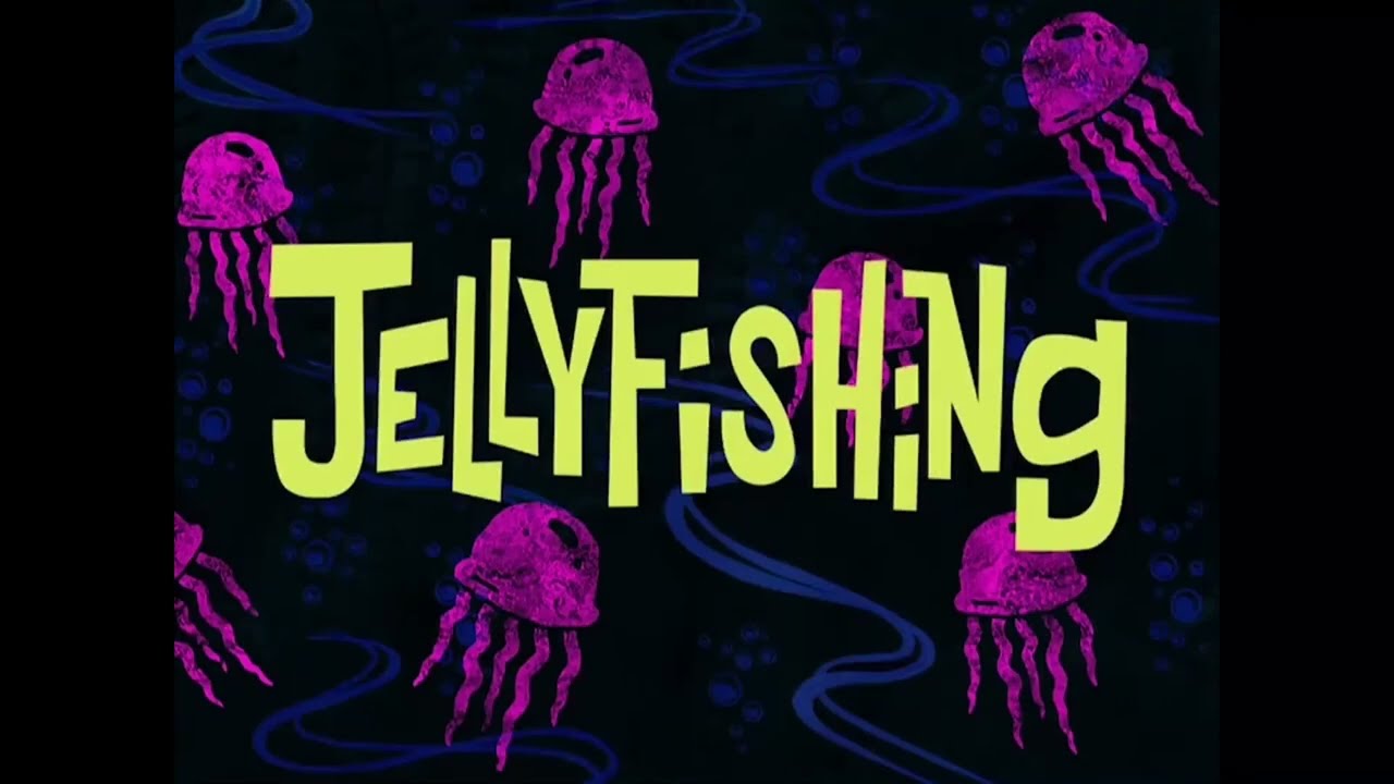 SpongeBob Season 1 title cards but with tracks used after the first movie