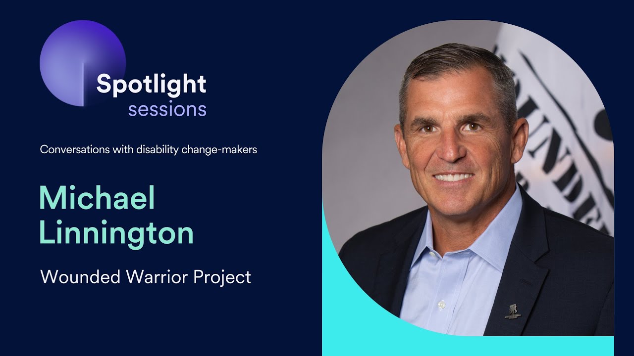 Michael Linnington of Wounded Warriors Project | accessiBe's Spotlight Sessions