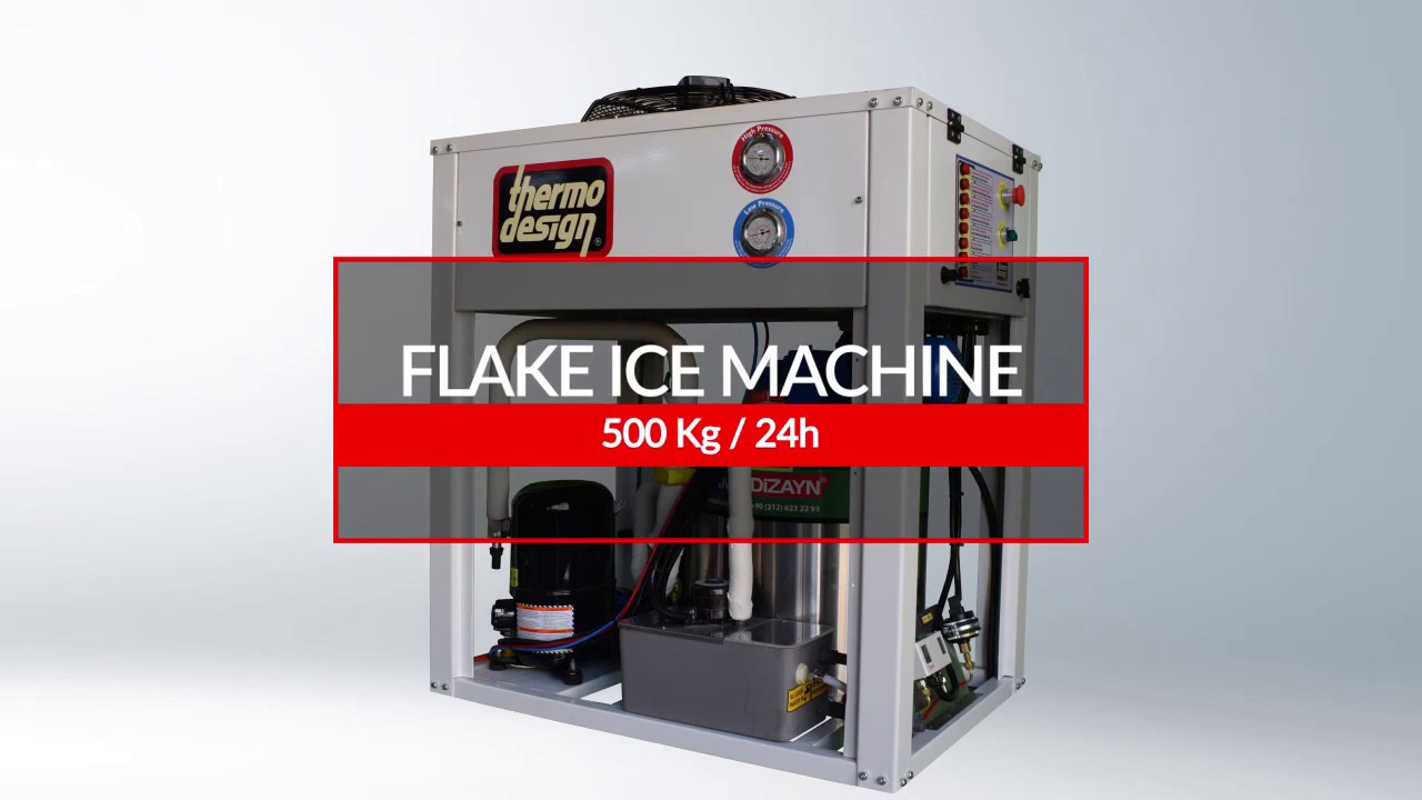 Flake Ice Machine - 500Kg./24h