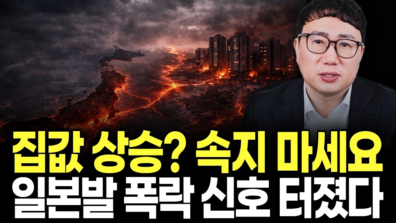 한국 집값의 미래, 이미 일본에 있습니다