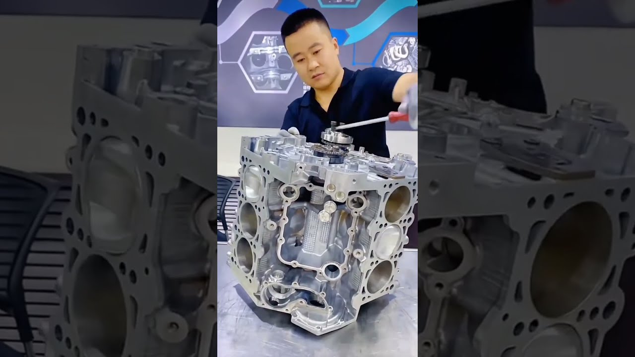 Volkswagen Audi EA837 V6 3.0engine Assembly#audi #volkswagen #engine #assembly