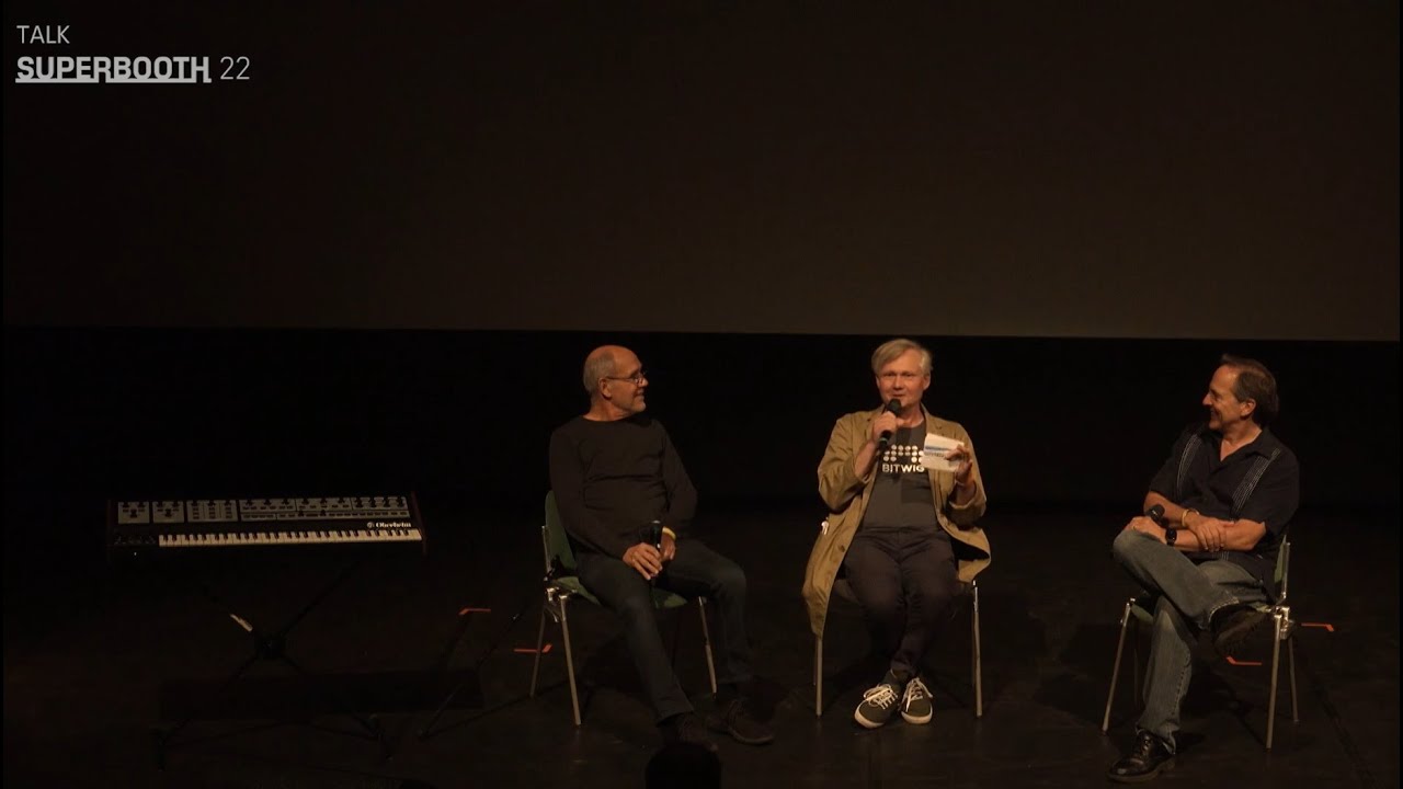 Dave Smith & Marcus Ryle & Tom Oberheim – Talk @SUPERBOOTH22