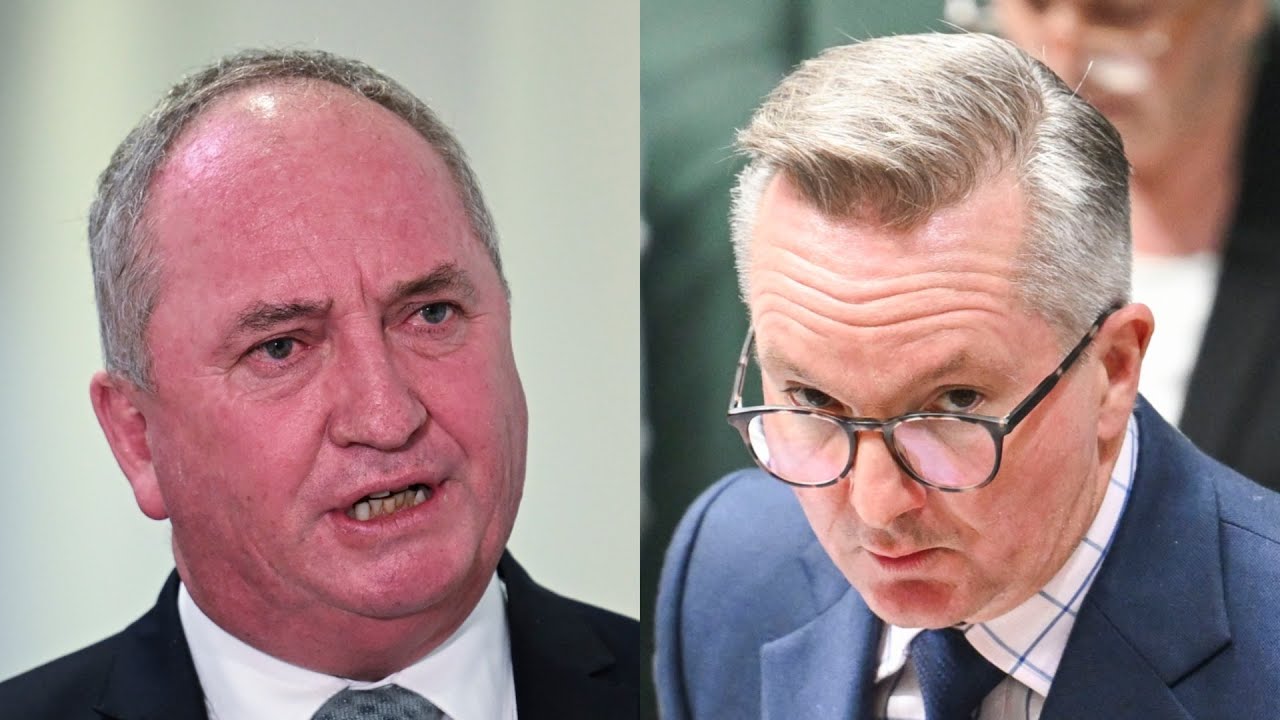 ‘Caused us so much damage’: Joyce erupts over Climate Change and Energy Department