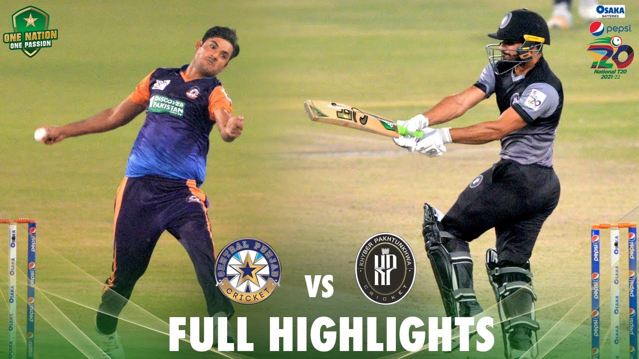 Full Highlights | Khyber Pakhtunkhwa vs Central Punjab | Match 33 | National T20 2021 | PCB | MH1T