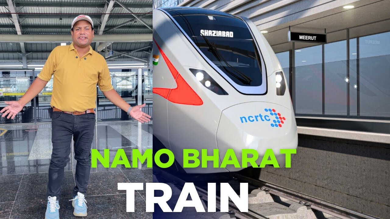 Delhi to Meerut in Namo Bharat 🚄 | India’s Fastest RRTS Train Ride