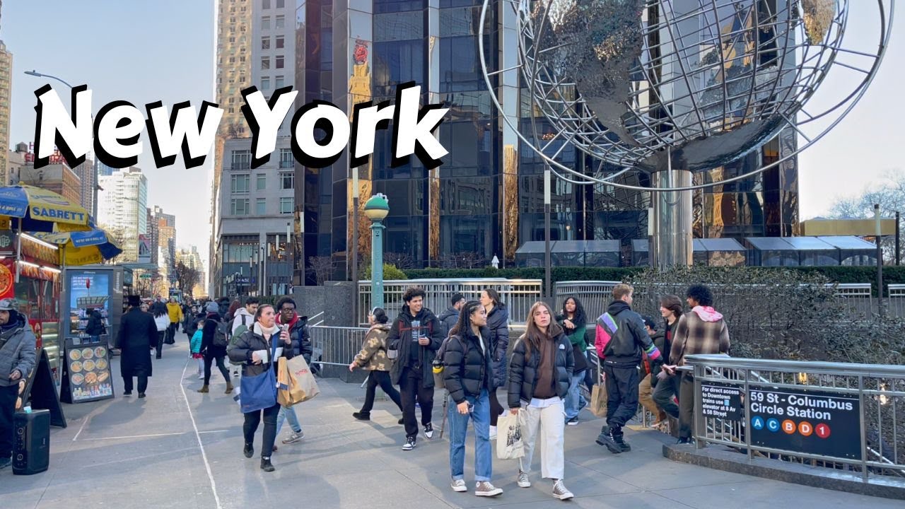 New York Usa Official 4k - Walking NYC Manhattan View