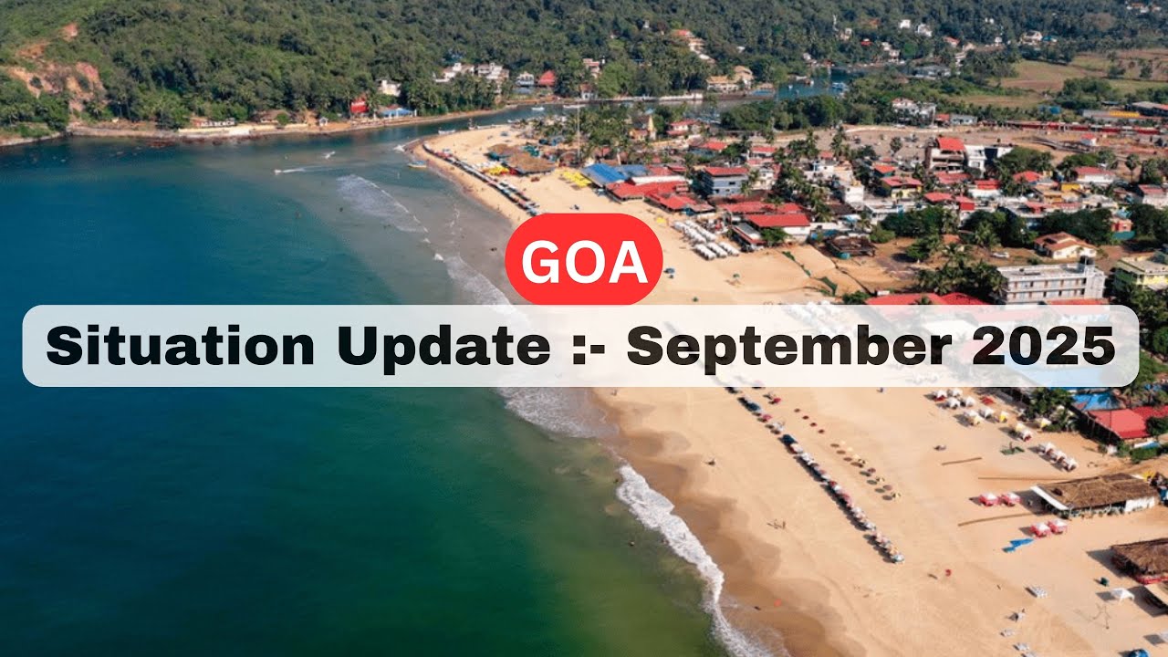 Baga Beach, North-Goa, India | Virtual Tour | September 2025