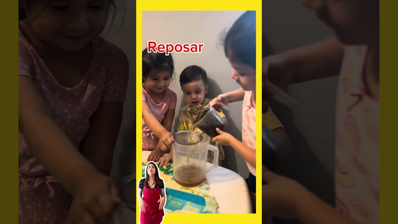 Cómo Hacer Jabón de Manzanilla con Niños de preescolar- Mi huertito medicinal