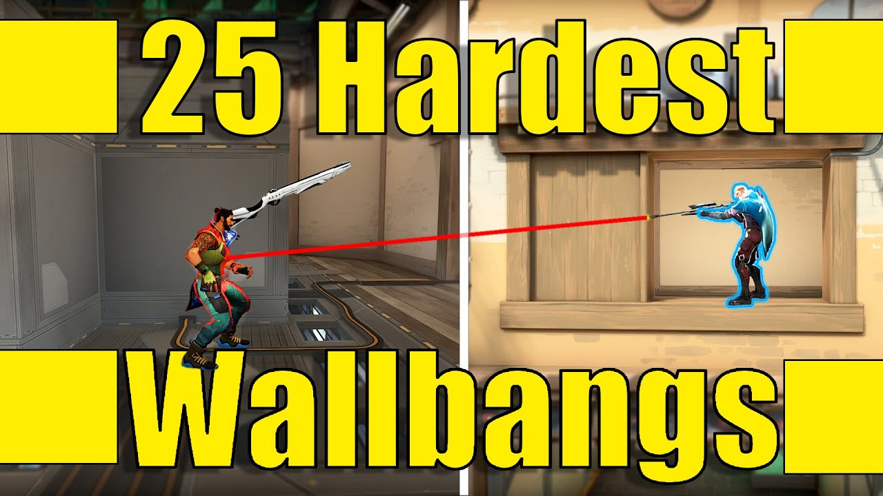 25 hardest wallbangs in Valorant