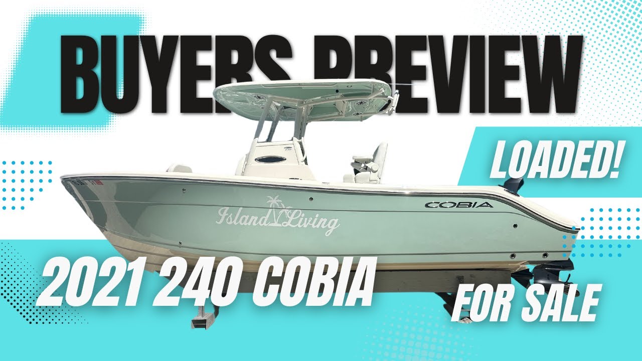 2021 Cobia 240 - Immaculate Condition, Loaded with Options!