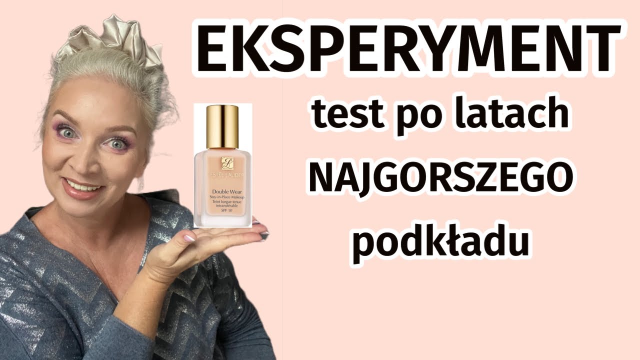 EKSPERYMENT kosmetyczny, testuję znienawidzony podkład po latach Double Wear... Jestem w SZOKU 😱