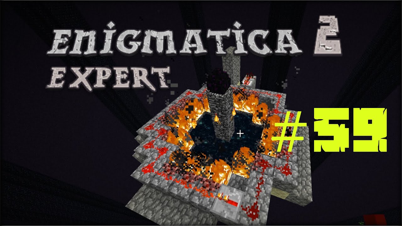 Minecraft 1.12.2 Enigmatica 2 Expert Mode Skyblock #59 Farma Grains of infinity