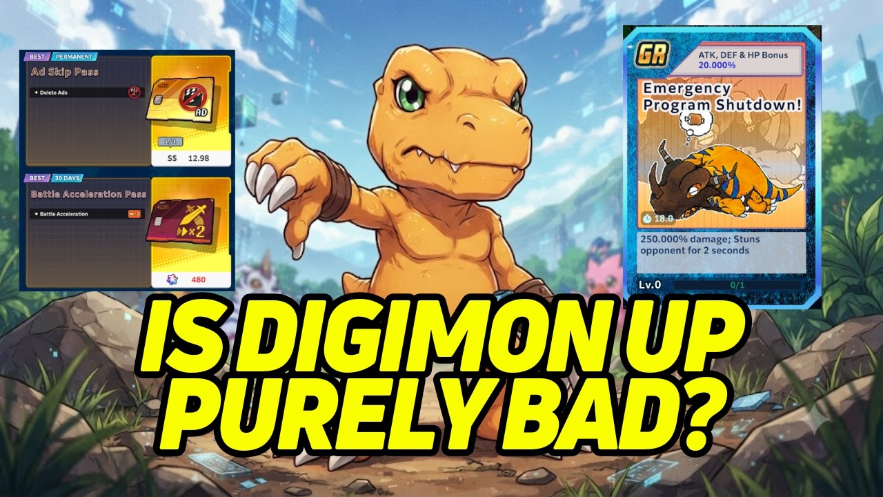 A Honest Digimon UP Review After 1 Week!【Digimon UP】