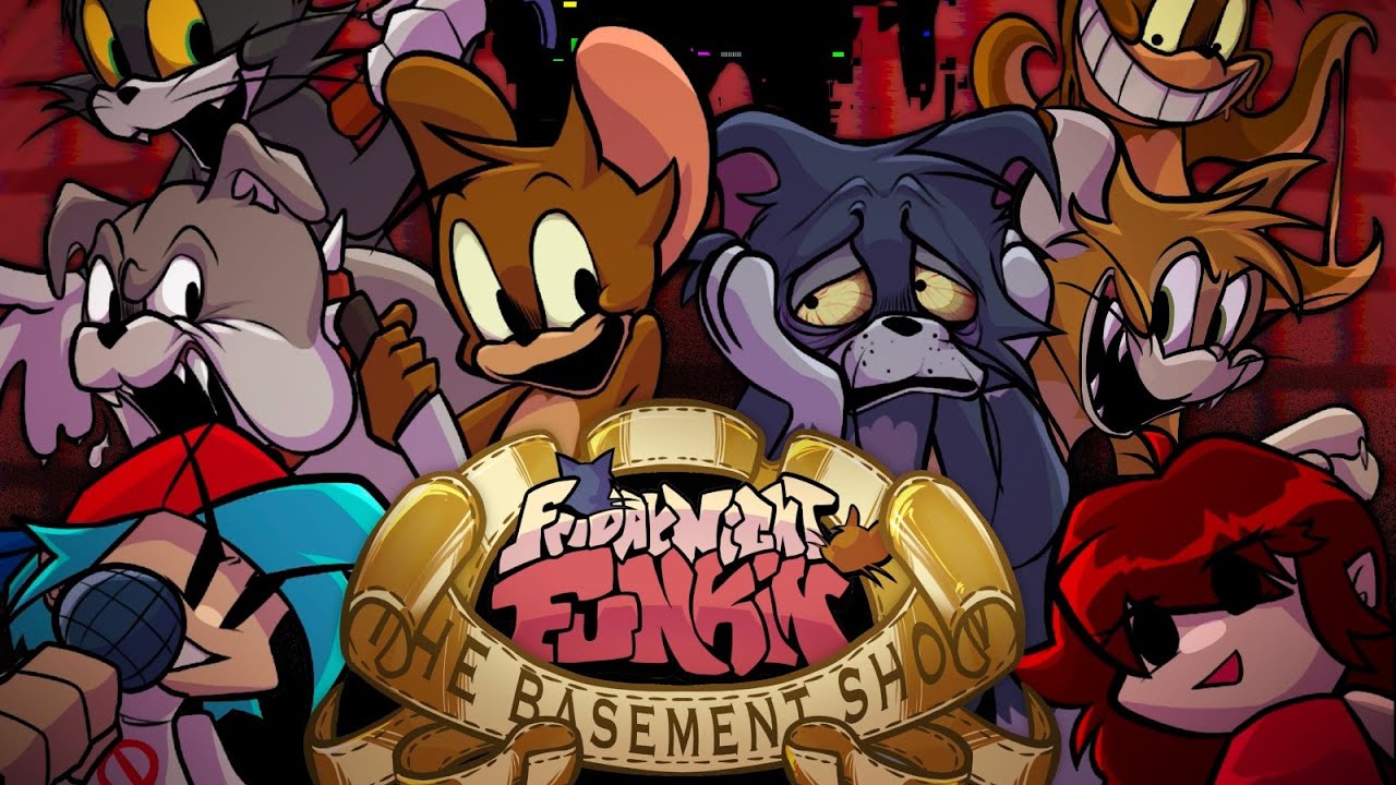 👉 JUGANDO TOM BASEMENT en FNF 😨 | Jerry no es el bueno…