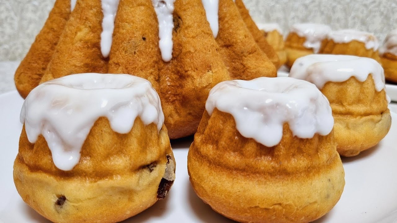 Ромовые бабки, можно и на пасхальные праздники.