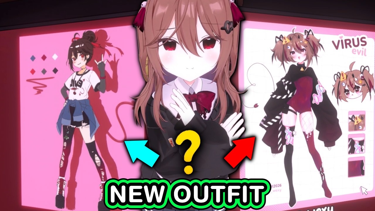 Evil Picks Her New Stream Outfits (Outfit Competition Winners)
